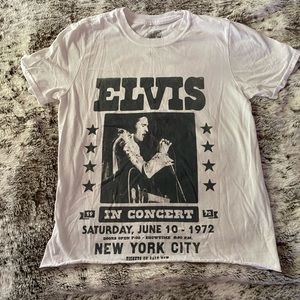 Cropped Elvis tshirt